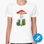 Женская спортивная футболка