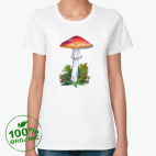 Женская футболка органик