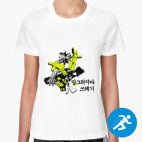 Женская спортивная футболка