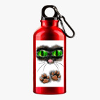 Металлическая бутылка 400 мл UV-DTF