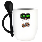 Кружка с ложкой