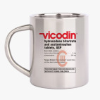 Кружка металлическая