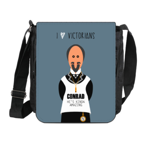 Сумка на плечо (мини-планшет) Английские писатели