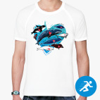 Мужская спортивная футболка