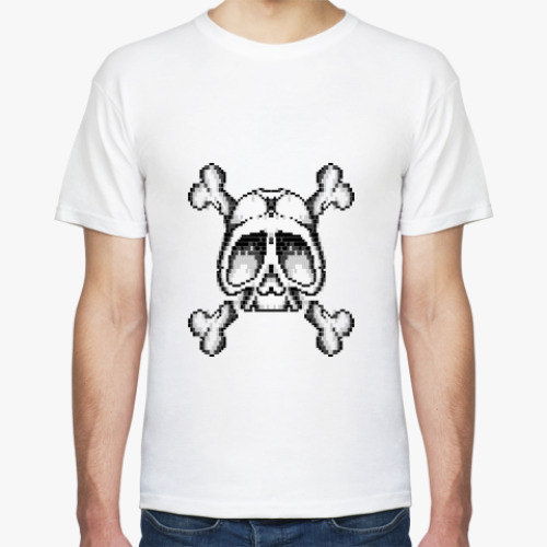 Футболка с принтом Череп 3