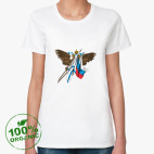 Женская футболка органик