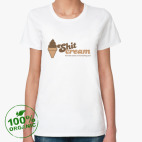 Женская футболка органик