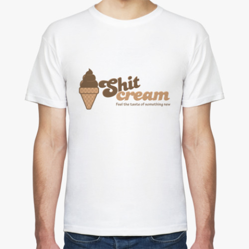 Футболка с принтом ShitCream