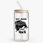 Банка с бамбуковой крышкой