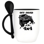 Кружка с ложкой