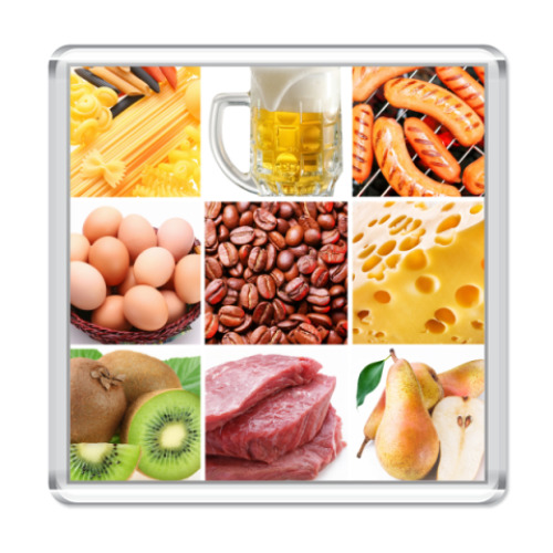 Магнит  Food Collage1