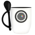 Кружка с ложкой