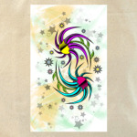 Холщовая сумка "Цветики"