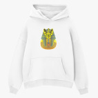 Толстовка худи оверсайз