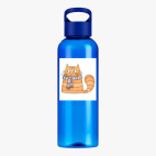 Прозрачная спортивная бутылка