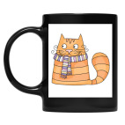 Кружка цветная UV-DTF