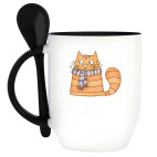 Кружка с ложкой