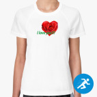 Женская спортивная футболка