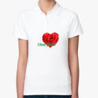 Женская рубашка поло