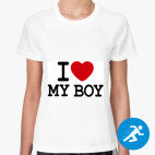 Женская спортивная футболка