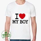 Мужская футболка органик