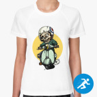 Женская спортивная футболка