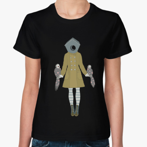 Женская футболка Birdhouse girl