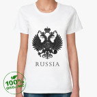 Женская футболка органик