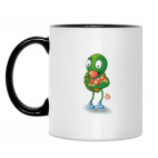 Кружка двухцветная