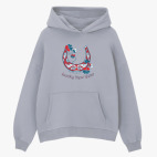 Толстовка худи оверсайз