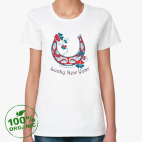 Женская футболка органик