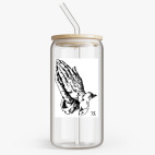 Банка с бамбуковой крышкой