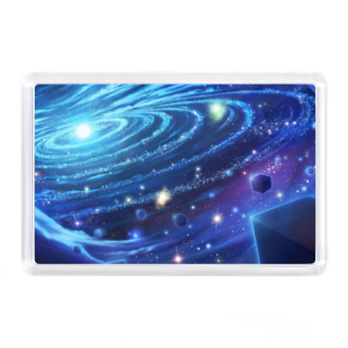 Магнит с принтом Космос