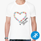 Мужская спортивная футболка