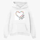 Толстовка худи оверсайз