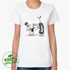 Женская футболка органик