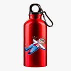 Металлическая бутылка 400 мл UV-DTF