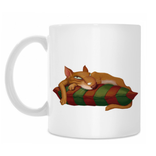 Кружка с принтом Хитрый лис