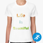 Женская спортивная футболка