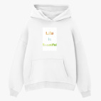 Толстовка худи оверсайз