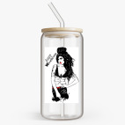 Банка с бамбуковой крышкой