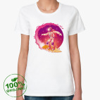Женская футболка органик