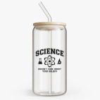 Банка с бамбуковой крышкой