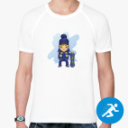 Мужская спортивная футболка