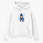 Толстовка худи оверсайз