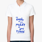 Женская рубашка поло