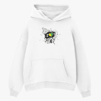 Толстовка худи оверсайз