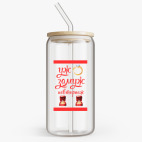 Банка с бамбуковой крышкой