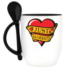 Кружка с ложкой