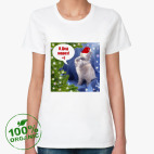 Женская футболка органик